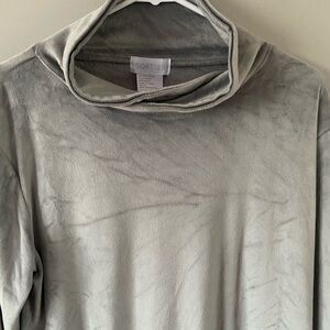 Softies‎ Gray cozy Lounger Plush Luxury women’s size M